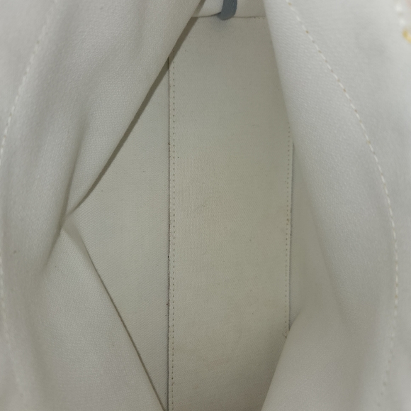 Like New Dooney & Bourke Crayon Hearts Canvas Coated Leather Shoulder Bag - Picture 12 of 12